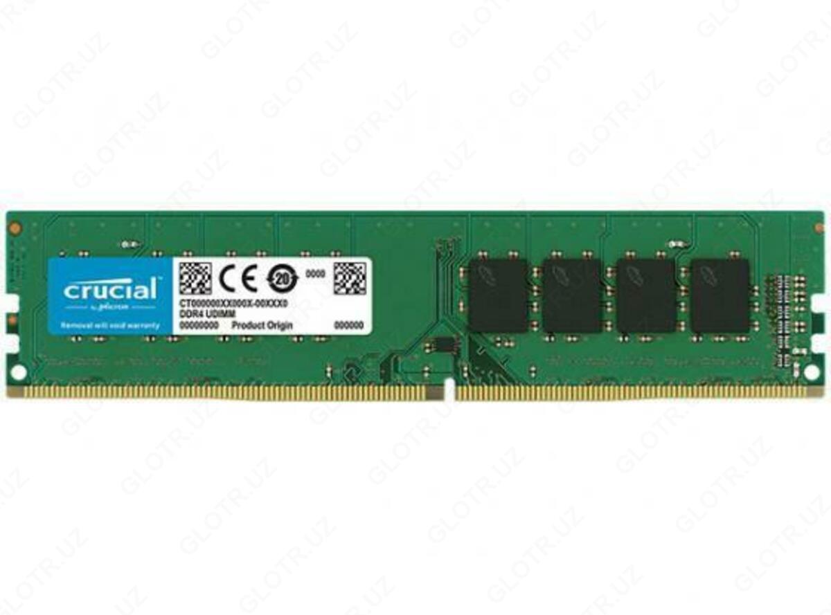 Оперативная память Crucial 16GB DDR4 2666Mhz, цена 700 600 сум от ЧП  
