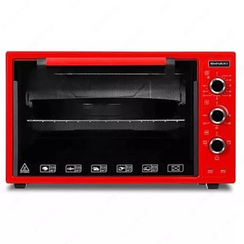  Mini pech SHIVAKI MD 3618 qizil (lyuks) - 