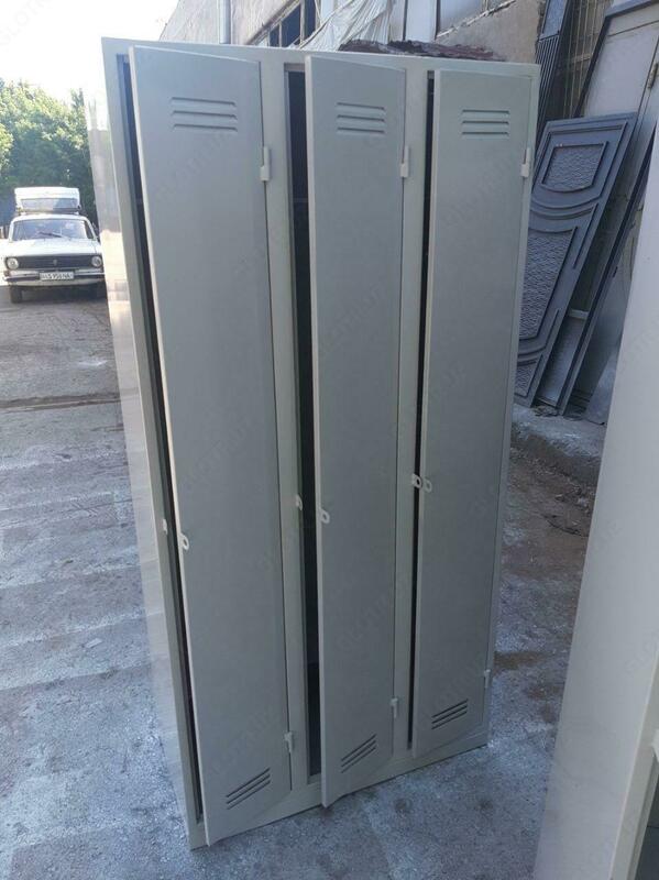 Шкаф раздевальный 3х секционный