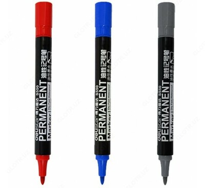 Маркер перманентный "deli" - 2 500 сум / шт.