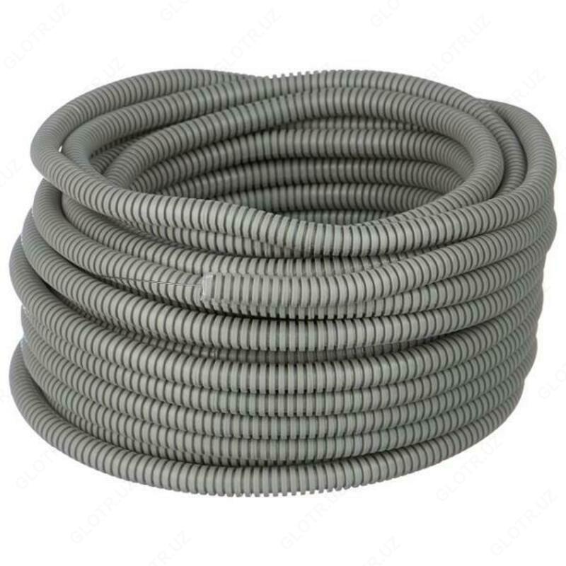 PVX gofrirovka qilingan quvur d 25 mm IEK (Rossiyada ishlab chiqarilgan) - 4 200 so'm