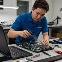 от 350 000 сум Ремонт и чистка ноутбуков на выезд по городу Ташкенту.