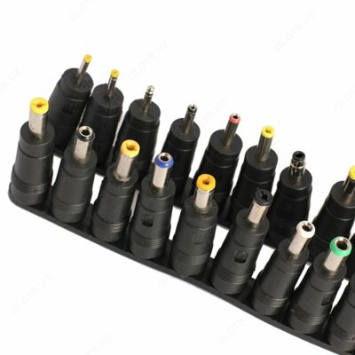 6 000 сум / шт. Vktech Universal 28 DC Power 5.5x2.1mm Jack to 28 Plug Power Adapter for Notebook