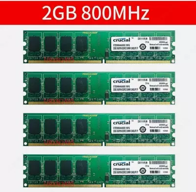 60 000 сум / шт. 2GB. DDR2. 800.
