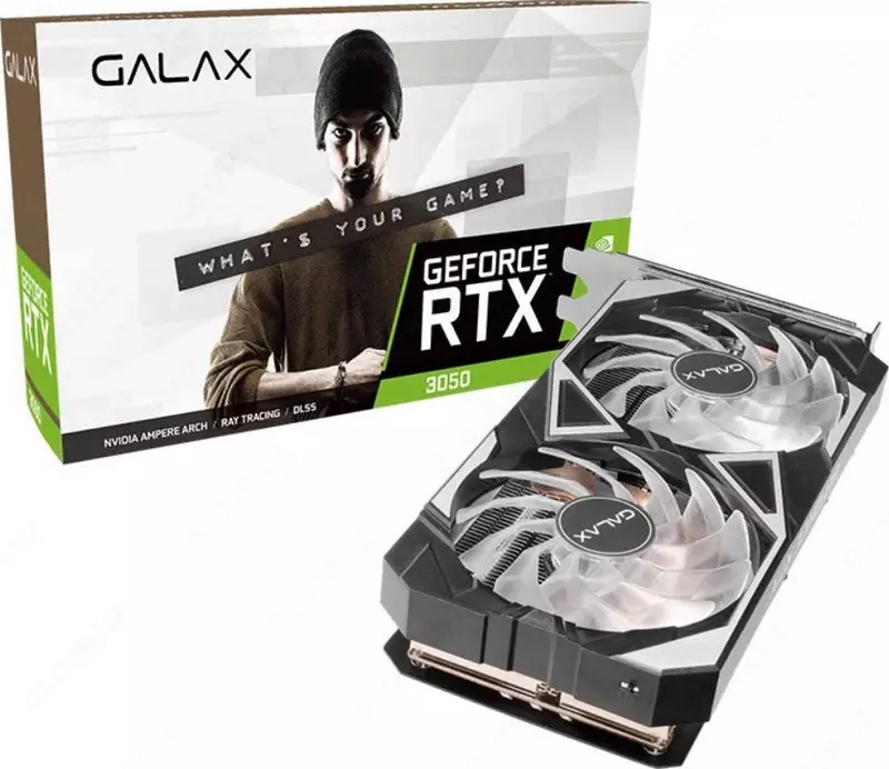 Видеокарта GALAX GeForce RTX 3050 EX