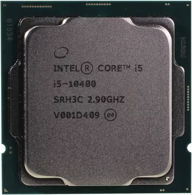 Процессор Intel Core i5 10400 OEM Процессор CPU Intel Core i5-10400 2.9 GHz/6core/SVGA UHD Graphics 630/12Mb/65W/8 GT/s LGA1200 ✔OEM ✔2.9 ГГц ✔6-ядерный ✔Intel UHD Graphics 630 ✔+12 Мб ✔65 Вт ✔8 GT / - 1 435 587.6 сум / шт.