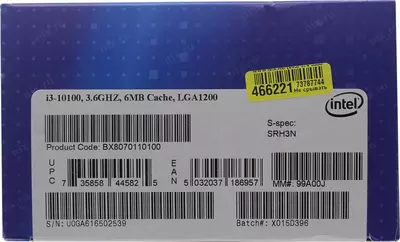 Процессор Intel Core i3 10100 OEM Оптом и розница