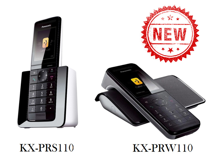 Радиотелефоны Panasonic KX-PRW110 и KX-PRS110