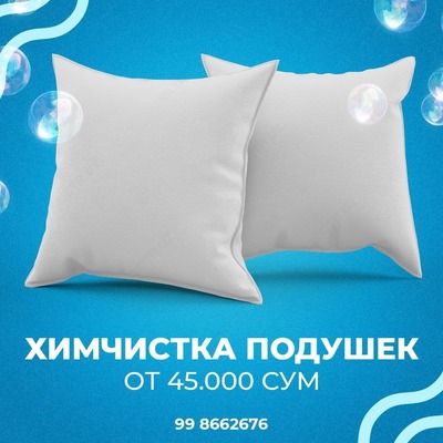 Химчистка подушек