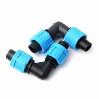 Угольник для капельной трубки 16 мм