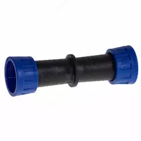 Муфта с кольцом для капельной ленты 16 мм