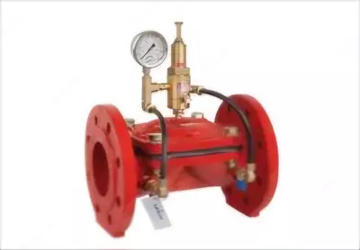 66QR-Ø80-3“ Клапан быстрого сброса давления-BSP PN10-Резьбовой-GG25-w