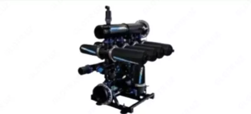 Модульный Фильтр: 4’ Размер трубы: 8’ Контроллер очистки: Фильтрон; Кол-во гидроциклонов: 3 шт