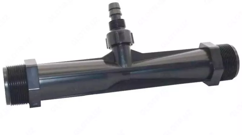 Инжектор Вентури для внесения удобрений с ротаметром, IV1"