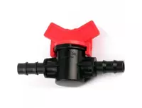 Миникран ёлка проходной для капельных трубок  лент или шланга  16 х 12 мм