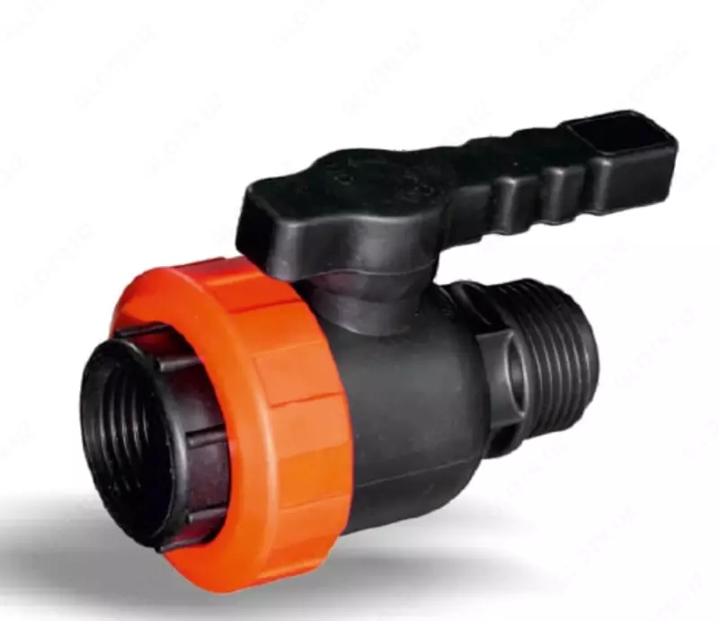 ПНД шаровой кран  32 мм  Мандальный БРС