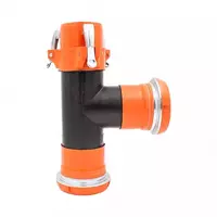   Тройник с защелками ABOT 22  110 мм  Мандальный БРС