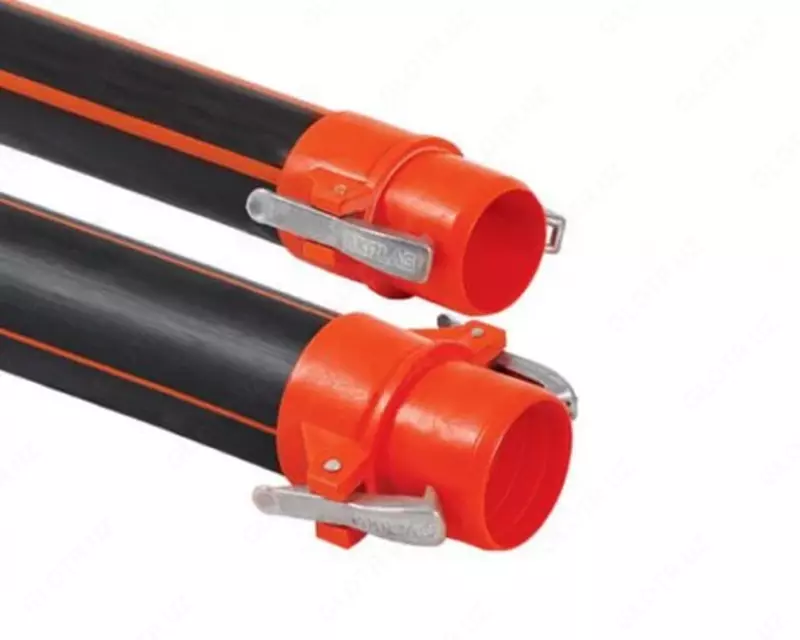   ПНД спринклерная труба (5 м) с защелками ОРАНЖЕВАЯ СЕРИЯ  ABOT154  БРС труба  Мандальный БРС