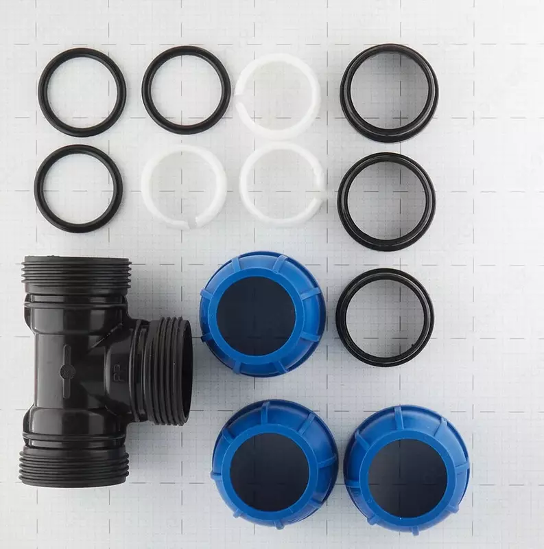  Компрессионный Тройник (равносторонний)  110x110x110 мм Только в розницу