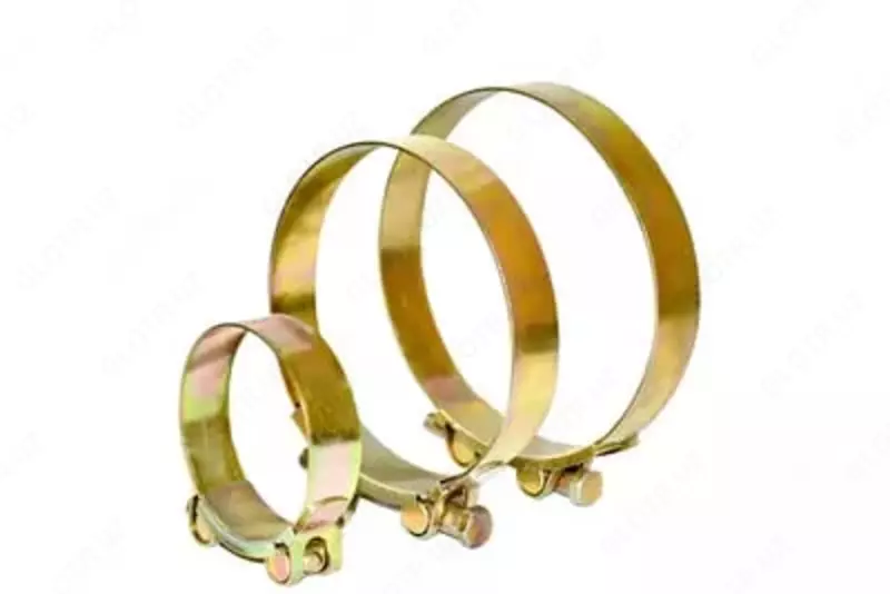  Хомут для зажима гибкого шланга  74-79мм x 24мм - 