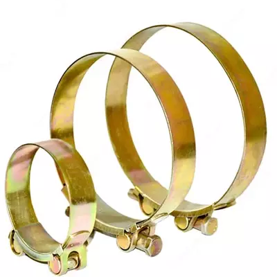 Хомут для зажима гибкого шланга  104-112мм x 24мм