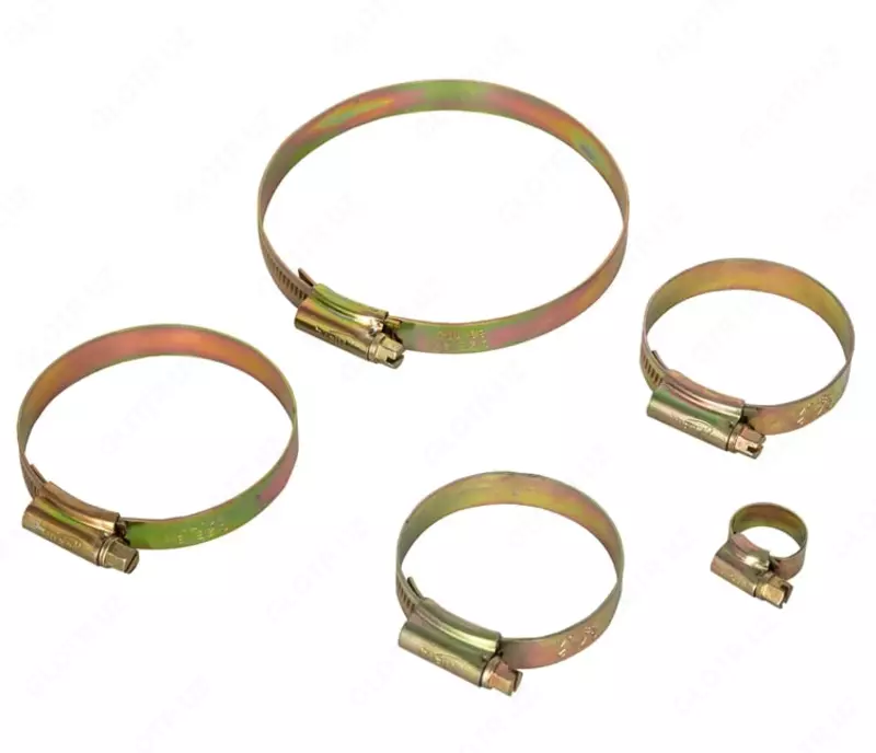   Хомут для зажима гибкого шланга  104-112мм x 24мм