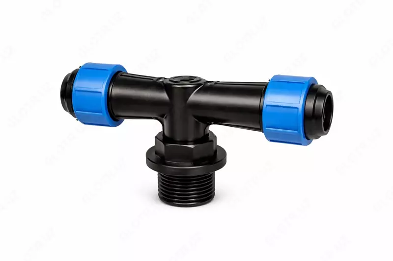 Тройник адаптер 16 х 1/2’ нар х 16