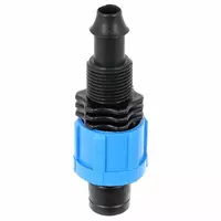 Старт-коннектор для ПНД трубы под сальник 16 х 12 х 16 (ландшафтная серия)