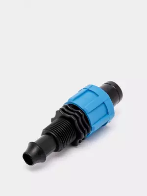  Старт-коннектор для ПНД трубы под сальник 16 х 12 х 16 (ландшафтная серия) - 