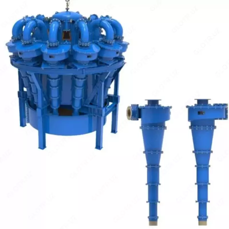 H 260 gidrosiklon bloki (gidrosiklon batareyasi)