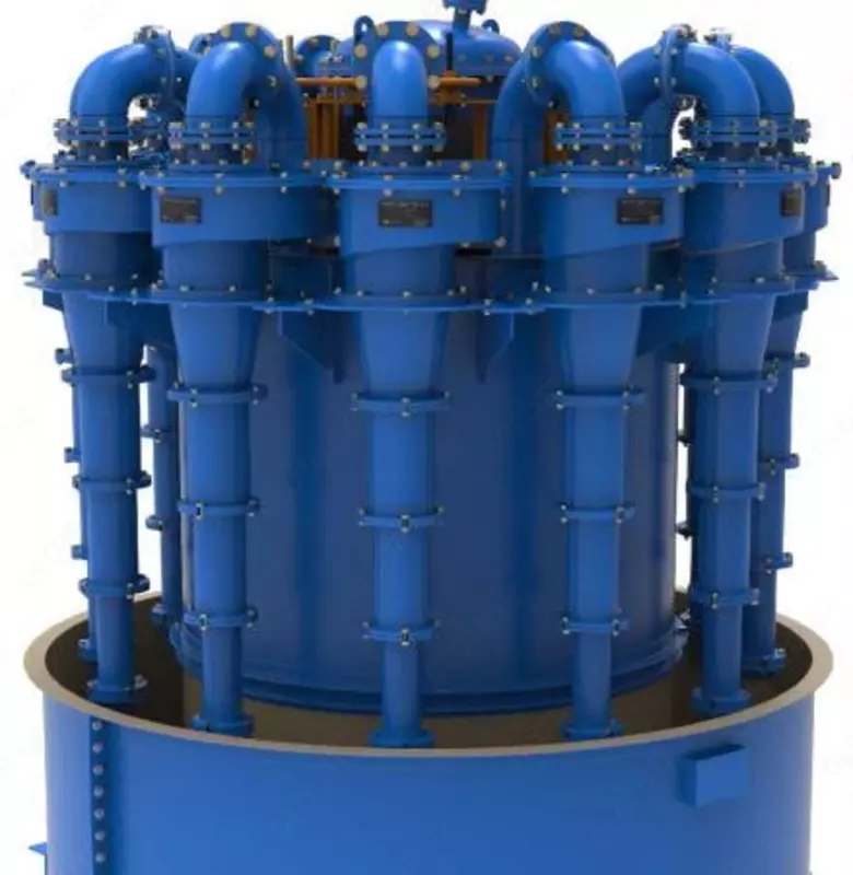   H 260 gidrosiklon bloki (gidrosiklon batareyasi)