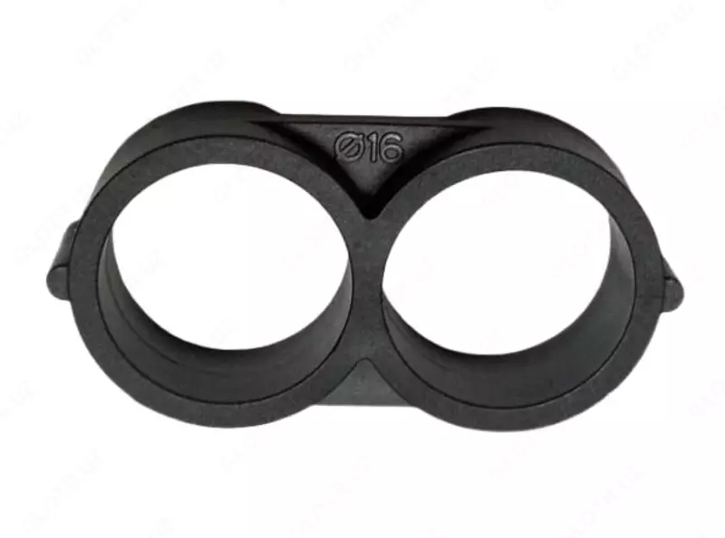   Tomchilatib sugorish shlangi uchi qopqogi (ikki halqali) FS11016 16 mm