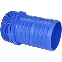   Адаптер с внешней резьбой L6A1102 102 мм (4)  синий