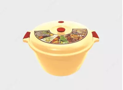 Yumaloq plastik non idishi