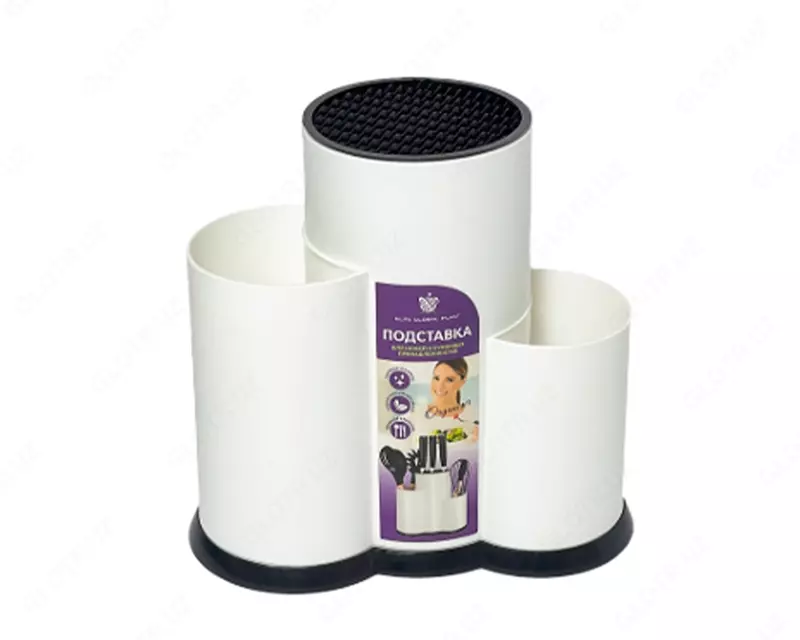 Подставка для вилок и ложек белая - 11 000 сум