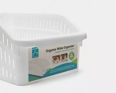 Корзина Элит большая белая - Elite Global Plast