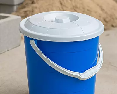 12 600 сум / шт Ведро с крышкой синее