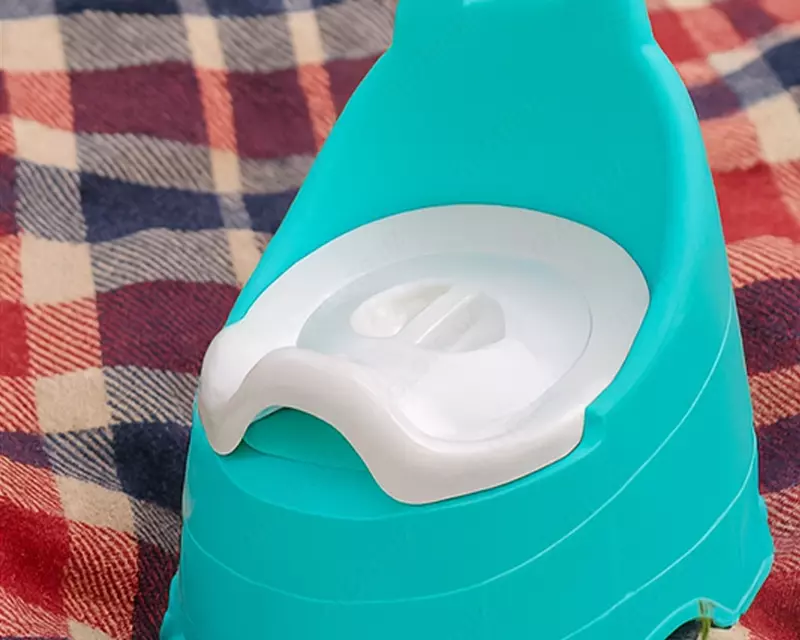 Горшок детский №6 голубой Elite Global Plast