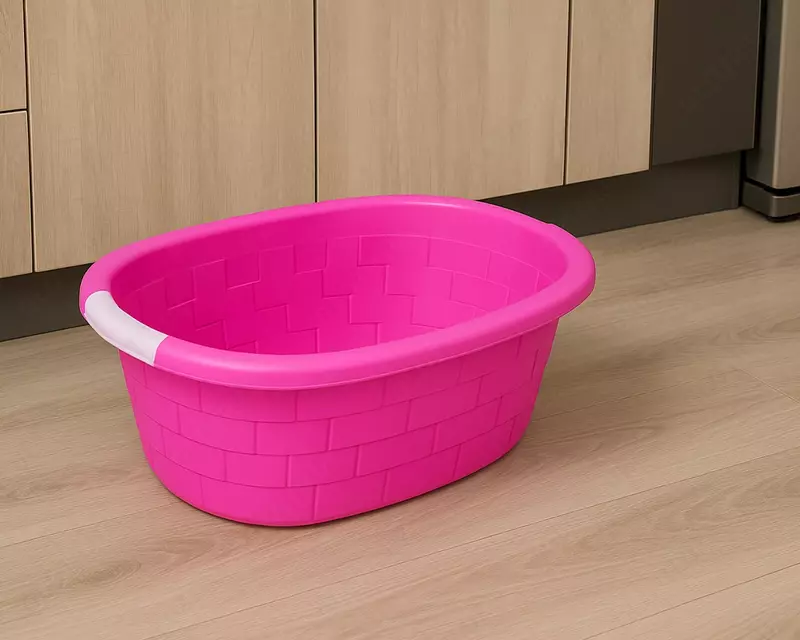 Таз ромбик розовый Elite Global Plast