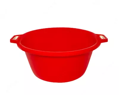 Таз круглый с ручками красный - 16 250 сум / шт