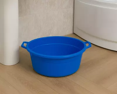 Таз овальный синий Elite Global Plast