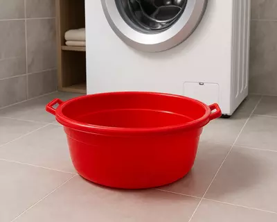 Таз овальный красный Только в розницу