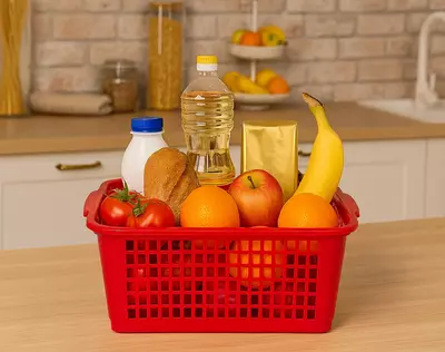 6 200 сум / шт Корзина большая красная