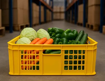 Ящик №5 желтый Только в розницу