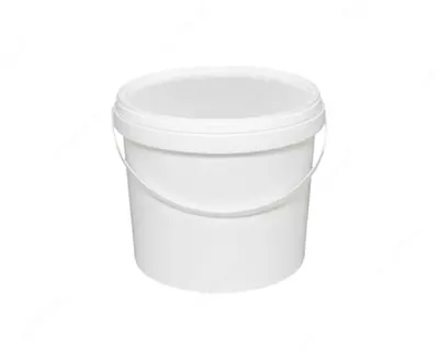 Ведро белое пластиковое (4л) - 4 400 сум / шт