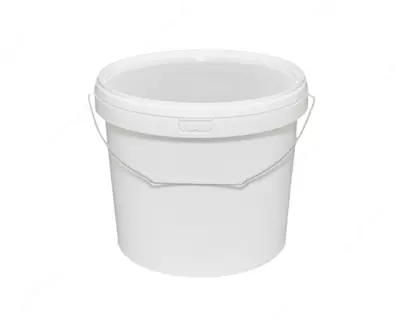 Ведро белое пластиковое (7л) - 8 500 сум / шт