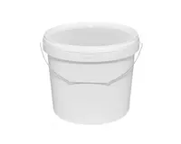 Ведро белое пластиковое (7л) - 8 500 сум