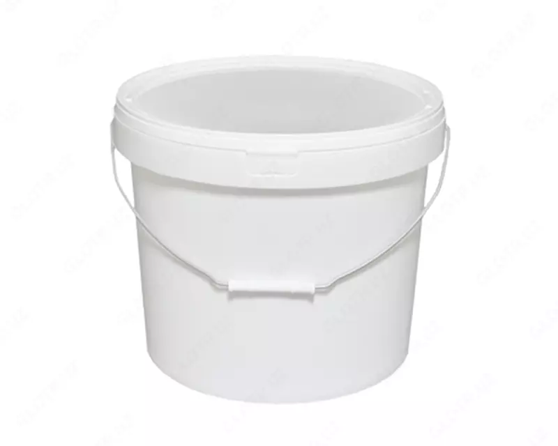Ведро белое пластиковое (9л) - 11 250 сум