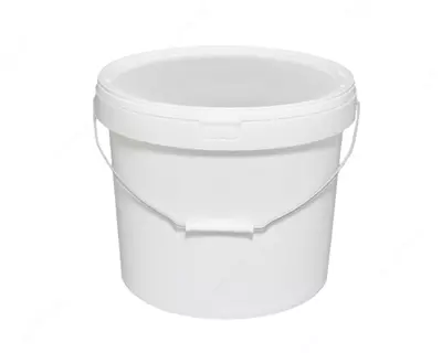 Ведро белое пластиковое (15л) - 17 500 сум / шт