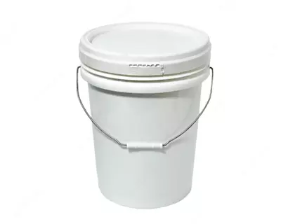 Ведро белое пластиковое (18л) - 24 500 сум / шт